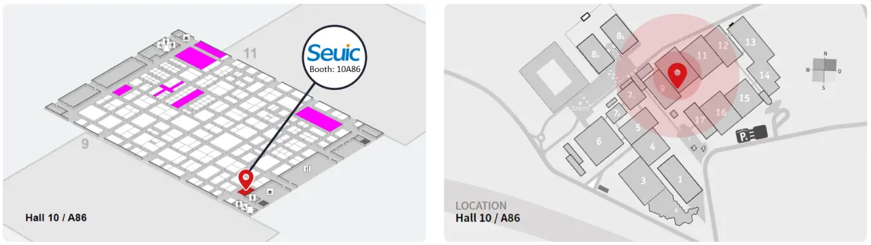 Seuic Booth at EuroCIS 2025