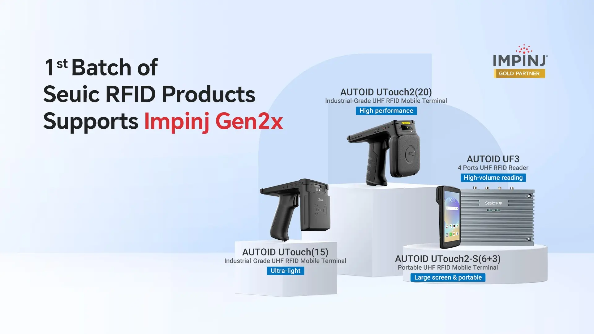 Gen2X supported Seuic RFlD products