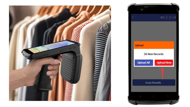 6.Workflow of high-speed RFID inventory counting in apparel stores using handheld terminal