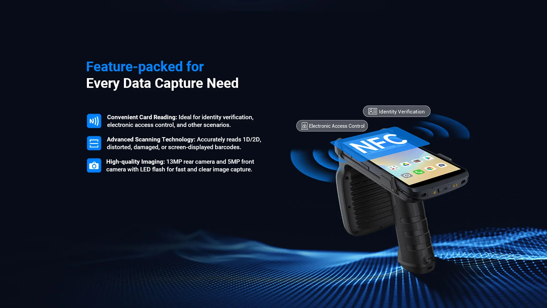 CRUISE2U 5G RFID Handheld Reader