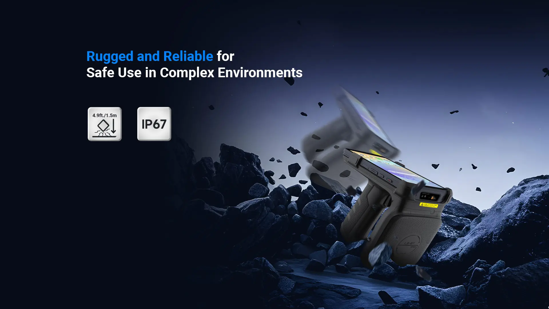 CRUISE2U 5G RFID Handheld Reader