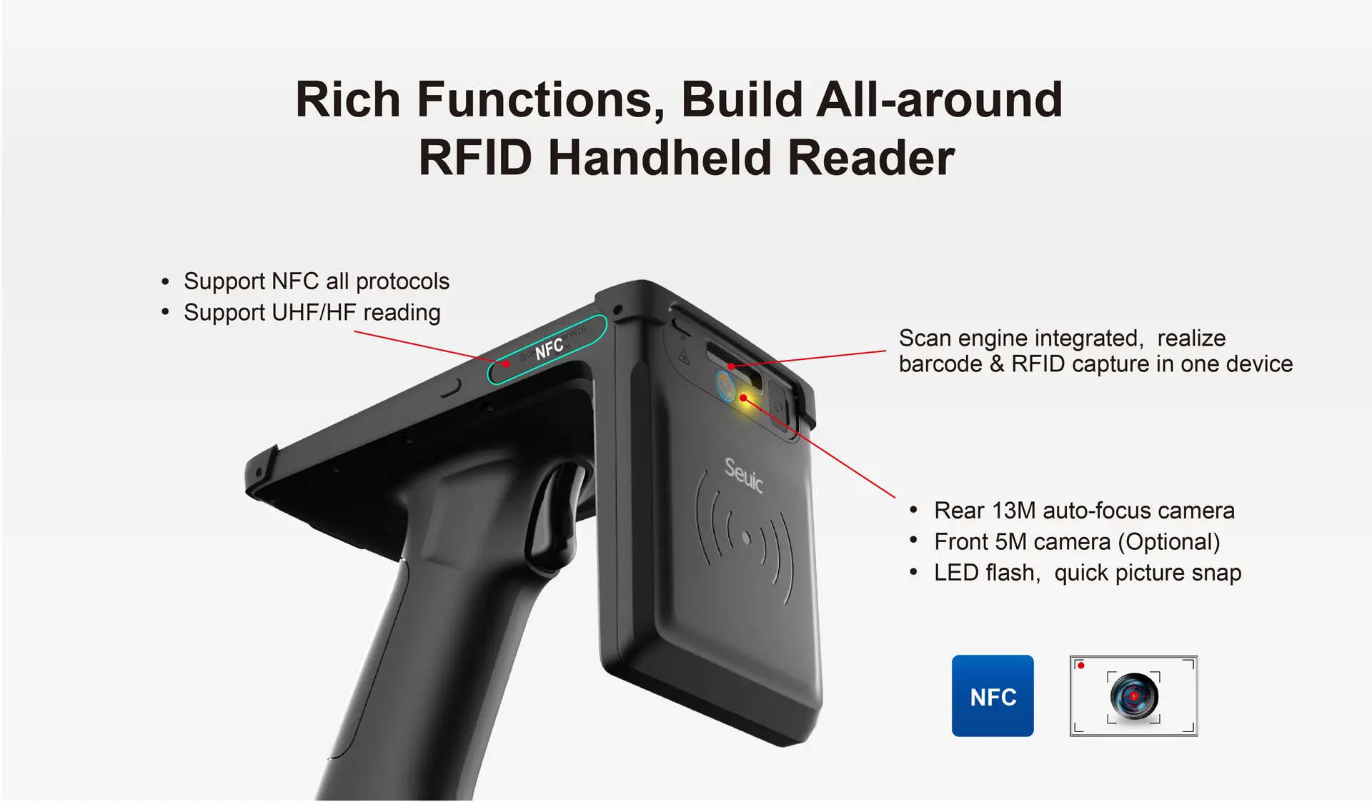 AUTOID UTouch Handheld UHF RFID Reader